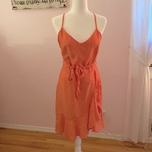 Banana Republic Colorful Coral dress